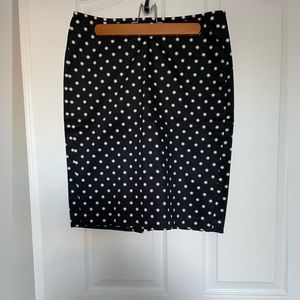 New York & Co. polka dot skirt.